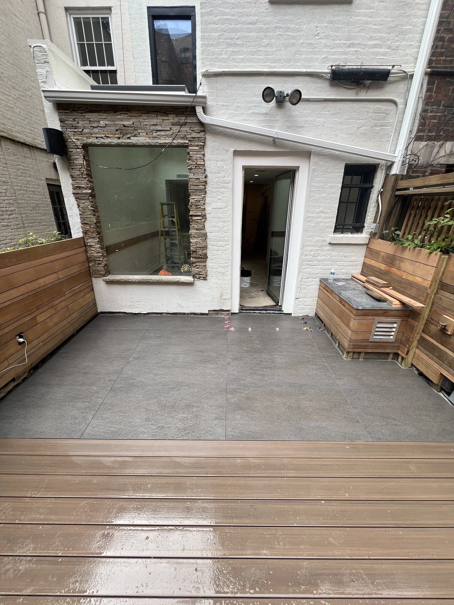 Exterior Large format porcelain tile