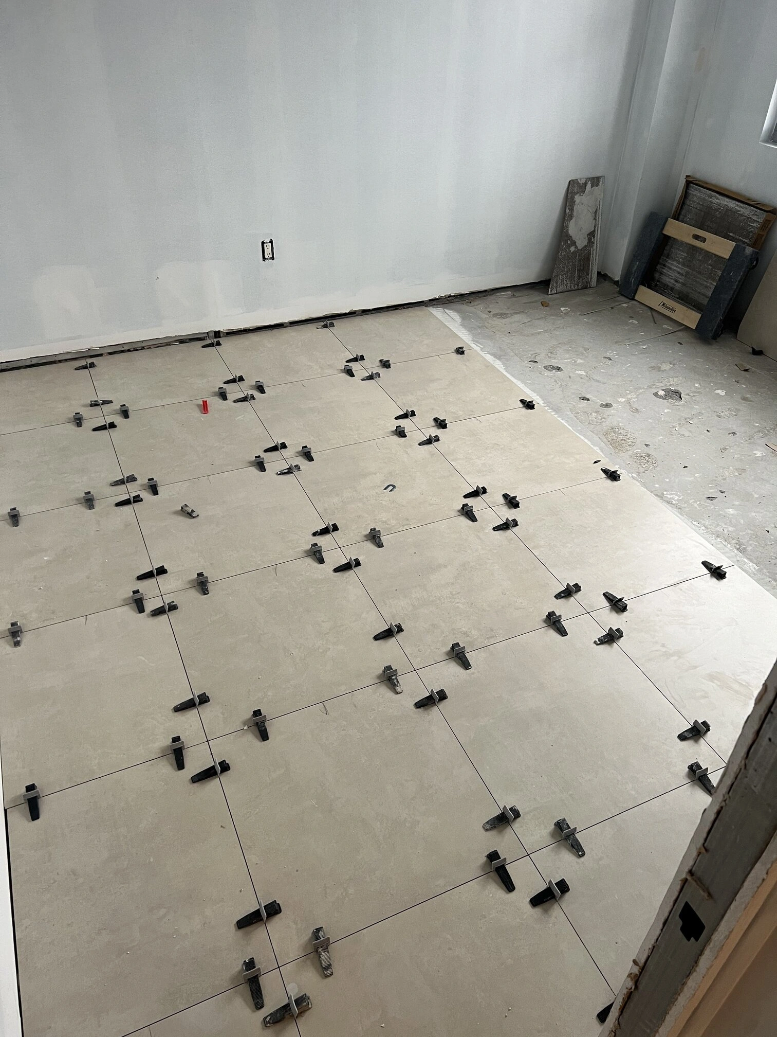 Whole apartment  Large Porcelain Tile